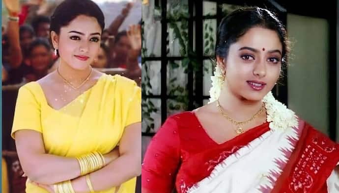 చీరకి అందం తెచ్చిన నటి సౌందర్య